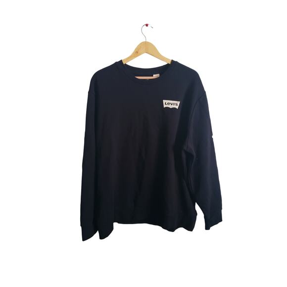 Levi's Other - Levi's Standard Graphic Crew in Woodgrain Caviar Size XXL